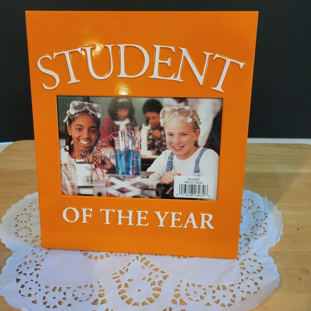 Carr Student of the Year Orange Frame